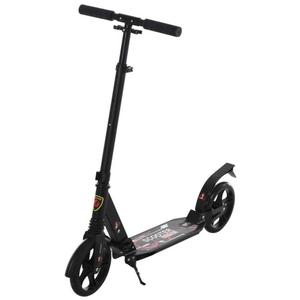 Homcom - Patinete Plegable Aluminio PP PU HomCom