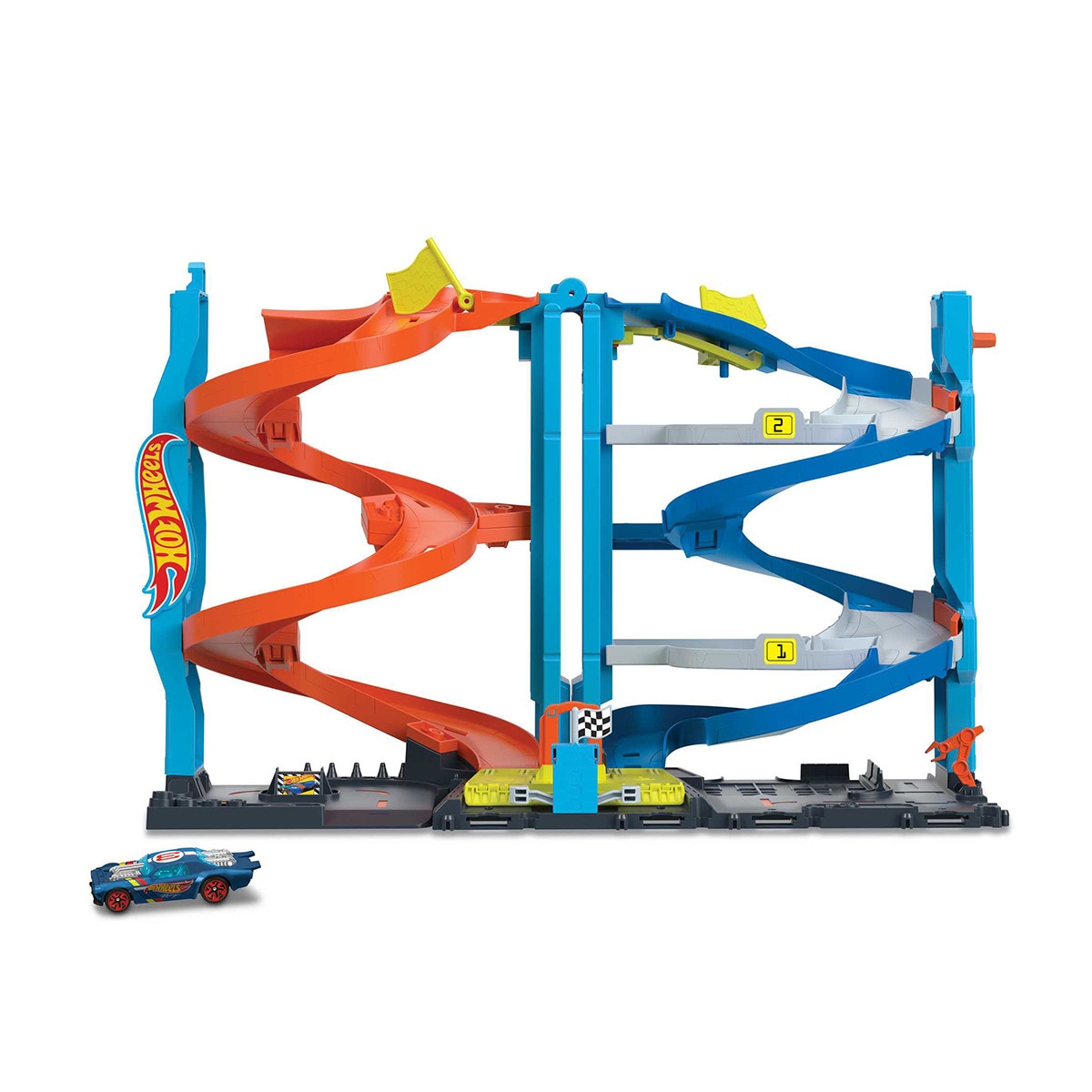 Hot Wheels - Pista Torre De Carreras Para Coches De  City