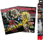 Set de 2 póster Iron Maiden The number of the Beast + Killers