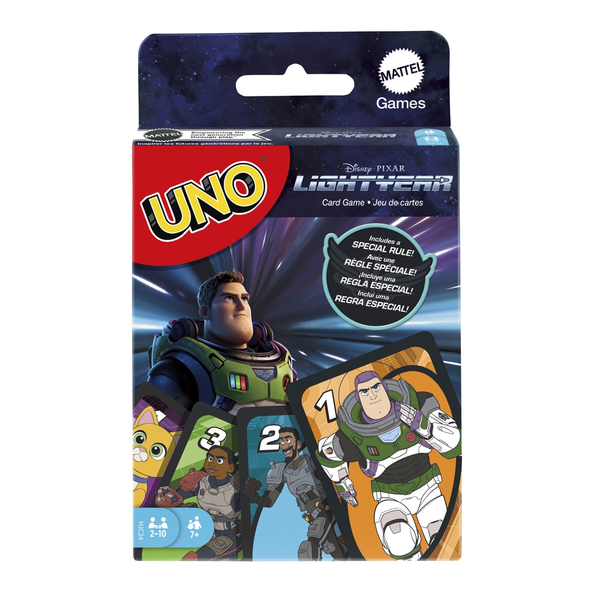 Uno - Juego De Cartas Lightyear Disney Pixar Mattel Games