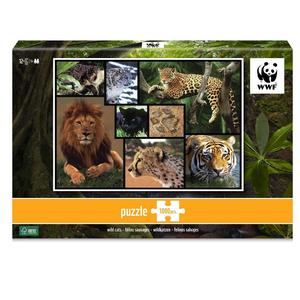 WWF - Felinos salvajes - Puzzle 1000 piezas