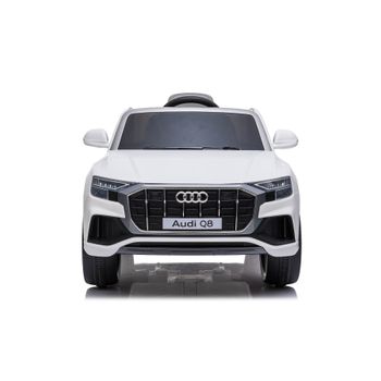 Coche Eléctrico Para Niños Audi Q8 (licencia Oficial), Coches De Batería 12v, Ruedas De Caucho, Asiento Polipiel Y Equipo De Sonido / Coche Eléctrico