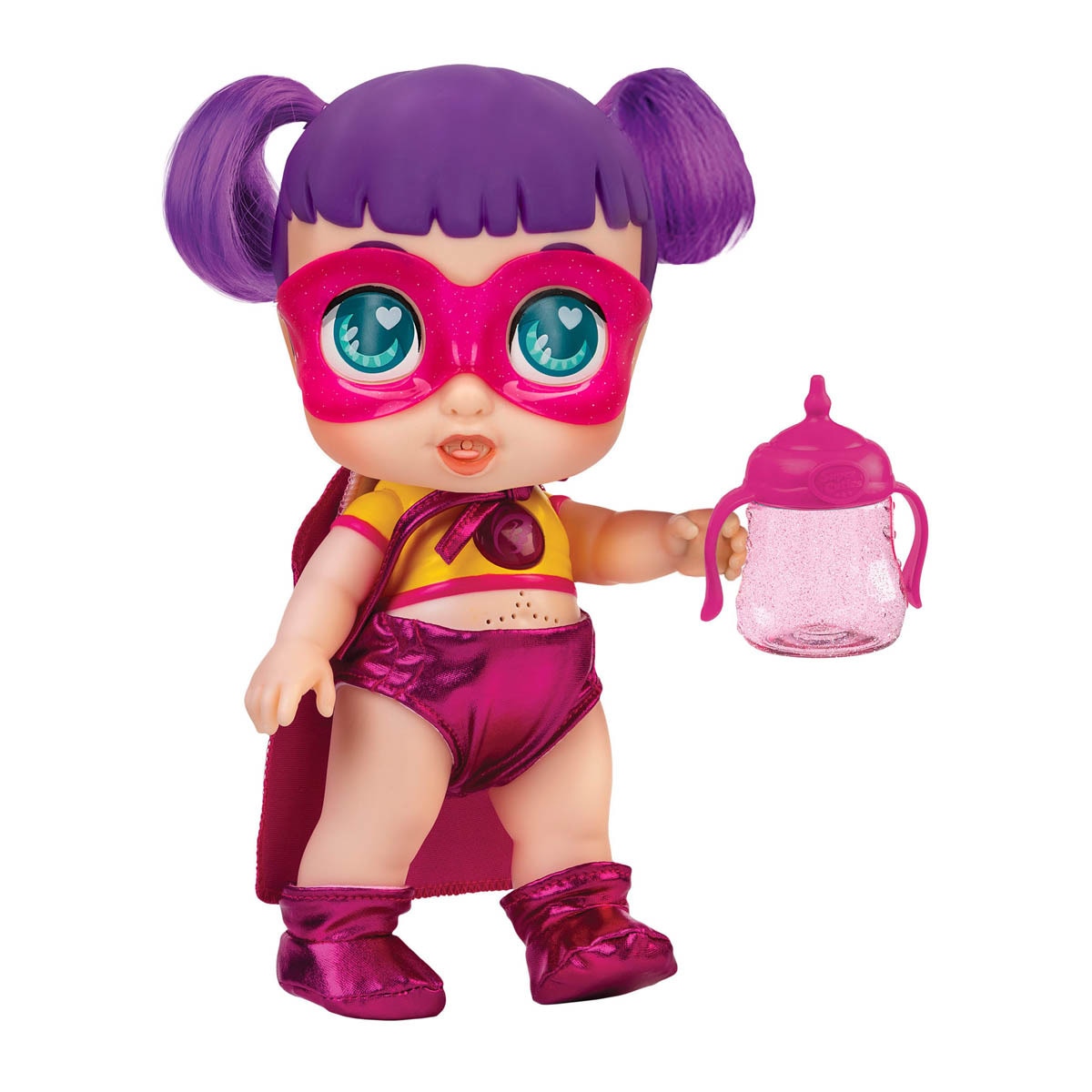 Colorbaby - Super Cute Muñecas Superheroínas Little Babies Súper Muñeca Sisi