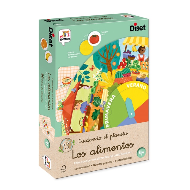 Diset - Juego educativo Alimentos de Proximidad Cuidando el Planeta Diset.