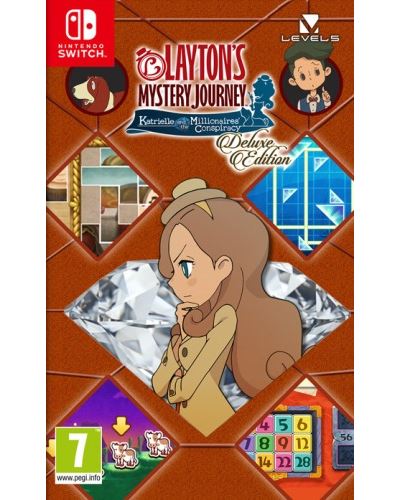 El misterioso viaje de Layton™: Katrielle y la conspiración de los millonarios - Edición Deluxe Nintendo Switch