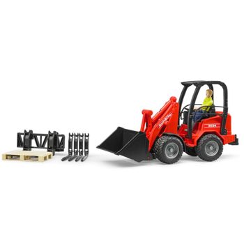 Excavadora Cargador Compacto Schaeffer 2034 1:16 02191 Bruder