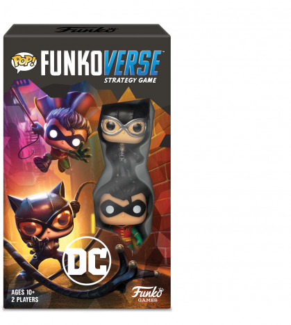 Juego de estratgia Funkoverse Mesa Dc Cómics 2 Figuras