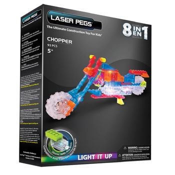 Laser Pegs 8 En 1, Chopper (2430)