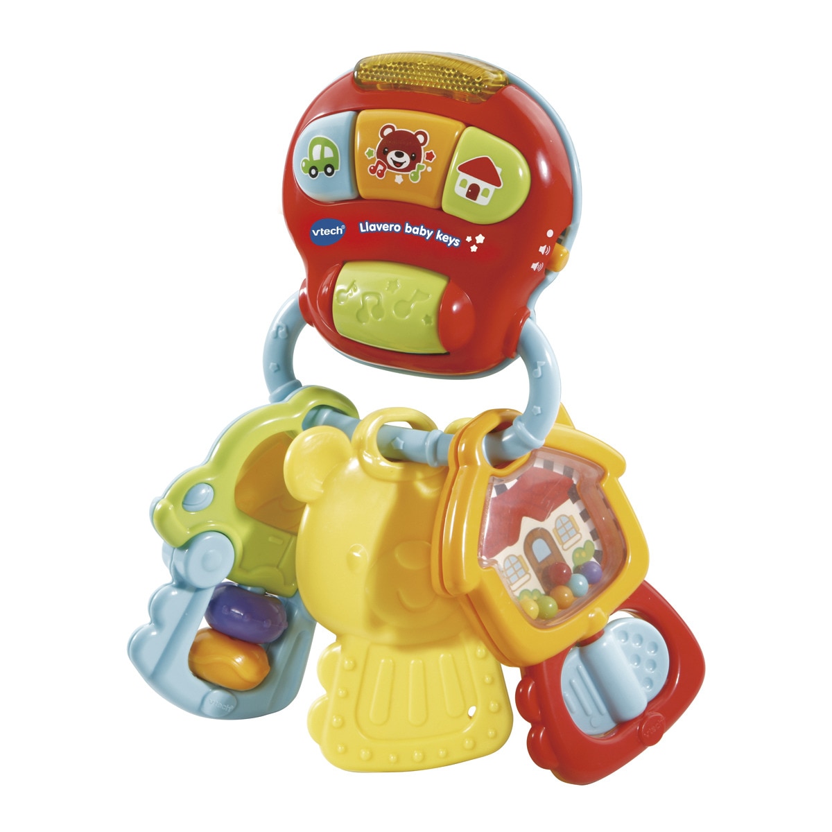 VTech - Llavero De  Baby Keys Sonajero Electrónico Interactivo Baby