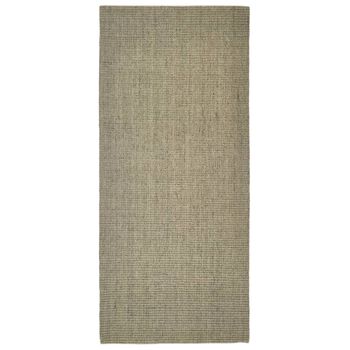 Alfombra De Sisal Para Rascador Gris Taupe 66x150 Cm Vidaxl