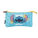 Estuche Triple Disney Stitch Tropical