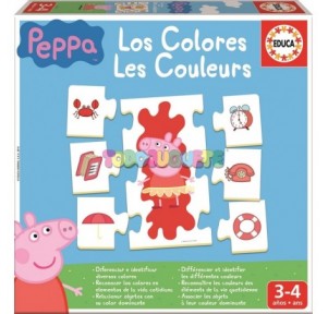 Juego aprendo los colores Peppa Pig