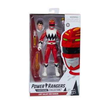 Lost Galaxy Red Ranger - Figura - Power Rangers Lightning Collection - 4 Años+