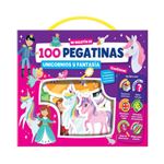 Maletín Imagiland con 100 pegatinas - Fantasía