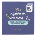 Mr Wonderful Juego de cartas - ¿Quién de esta mesa…?