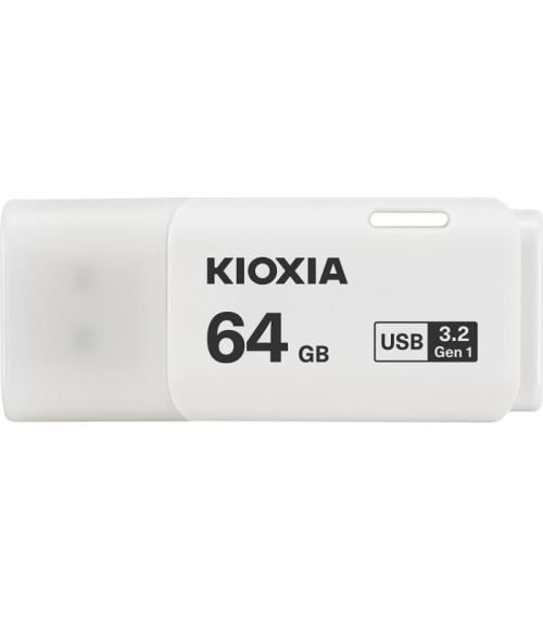 Pendrive Memoria USB 3.2 Kioxia U301 64GB Blanco