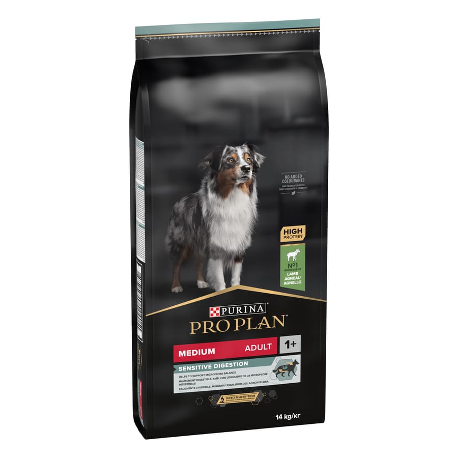 Purina Pro Plan Adult Medium Digestión Cordero pienso para perros