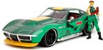 Coche Jada Street Fighter II Cammy Chevrolet 1969 Corvette