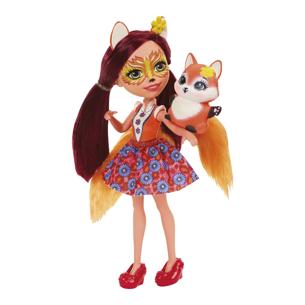 Enchantimals - Muñeca Con Mascota Felicity Foz Y Flick