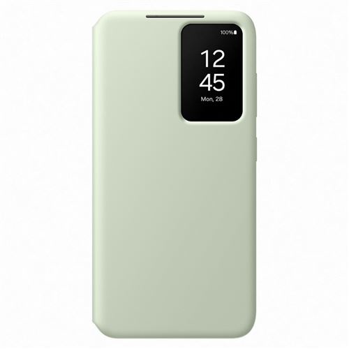 Funda con tapa inteligente Samsung verde para Galaxy S24