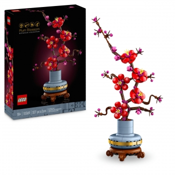 LEGO Botanicals Flor de Ciruelo, Juego de construcción +18 años - 10369