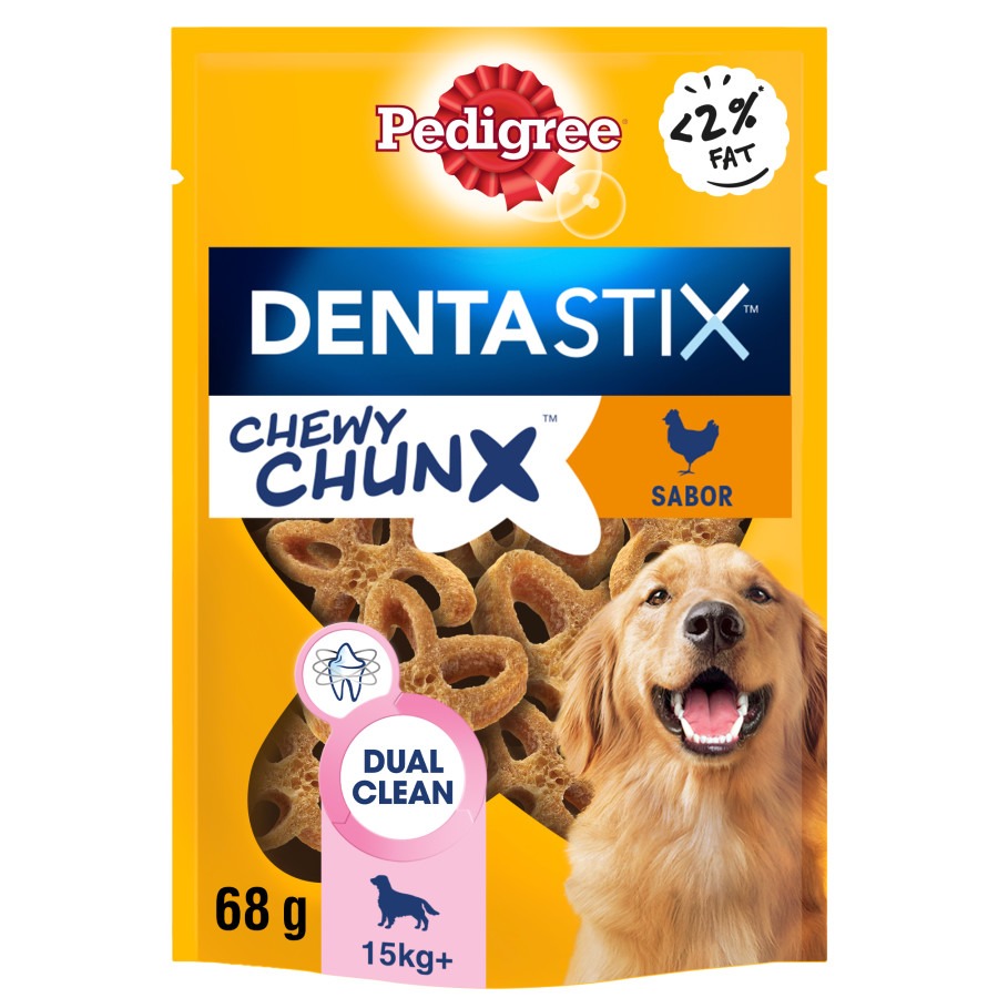 Pedigree Snacks Dentales Dentastix Chewy ChunX para perros de razas grandes