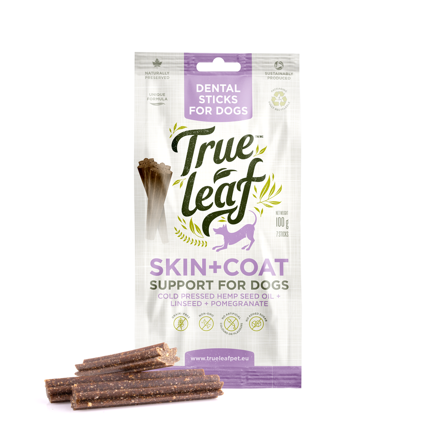 Snack dental True Hemp Skin & Coat Sabor Pollo