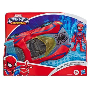 Aracno Auto - Figura - Marvel Super Hero Adventures - 8 Años+