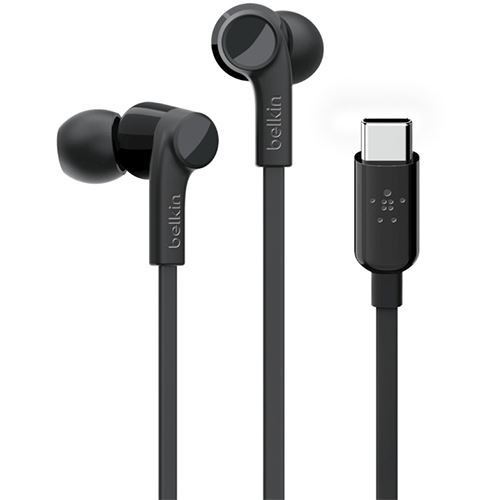 Auriculares Belkin Rockstar USB-C Negro