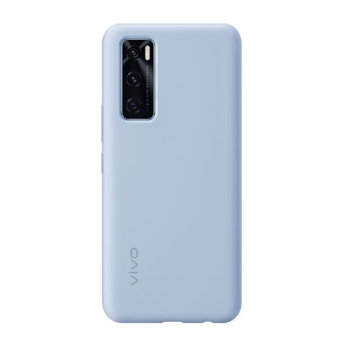 Funda de silicona Vivo Azul para Y70