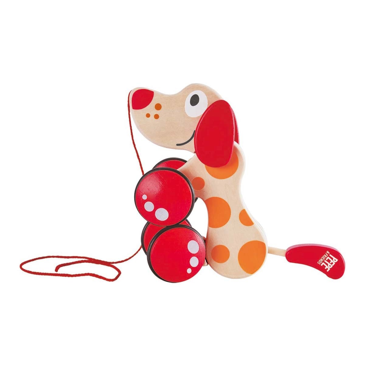 Hape - Perrito Pepe Arrastre  De Madera