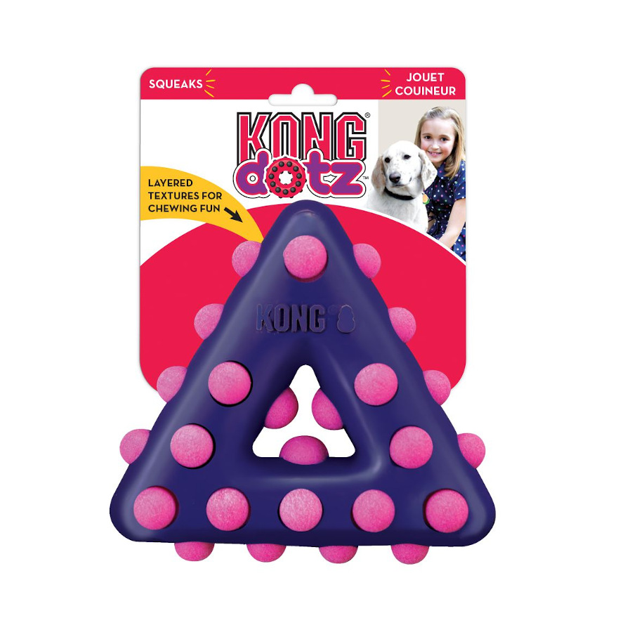 Kong Dotz Triangle Mordedor para perros