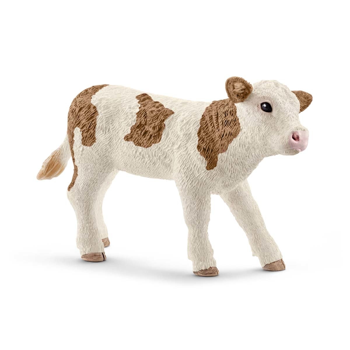 Schleich - Figura Ternero De Raza Fleckvieh