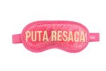 Antifaz de gel “Puta resaca” Rosa