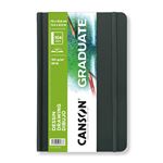 Cuaderno Canson Graduate Dibujo Fino 14x21,6cm vertical 52 hojas 160g