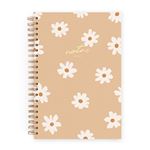 Cuaderno de notas Charuca L punteada Latte Flores