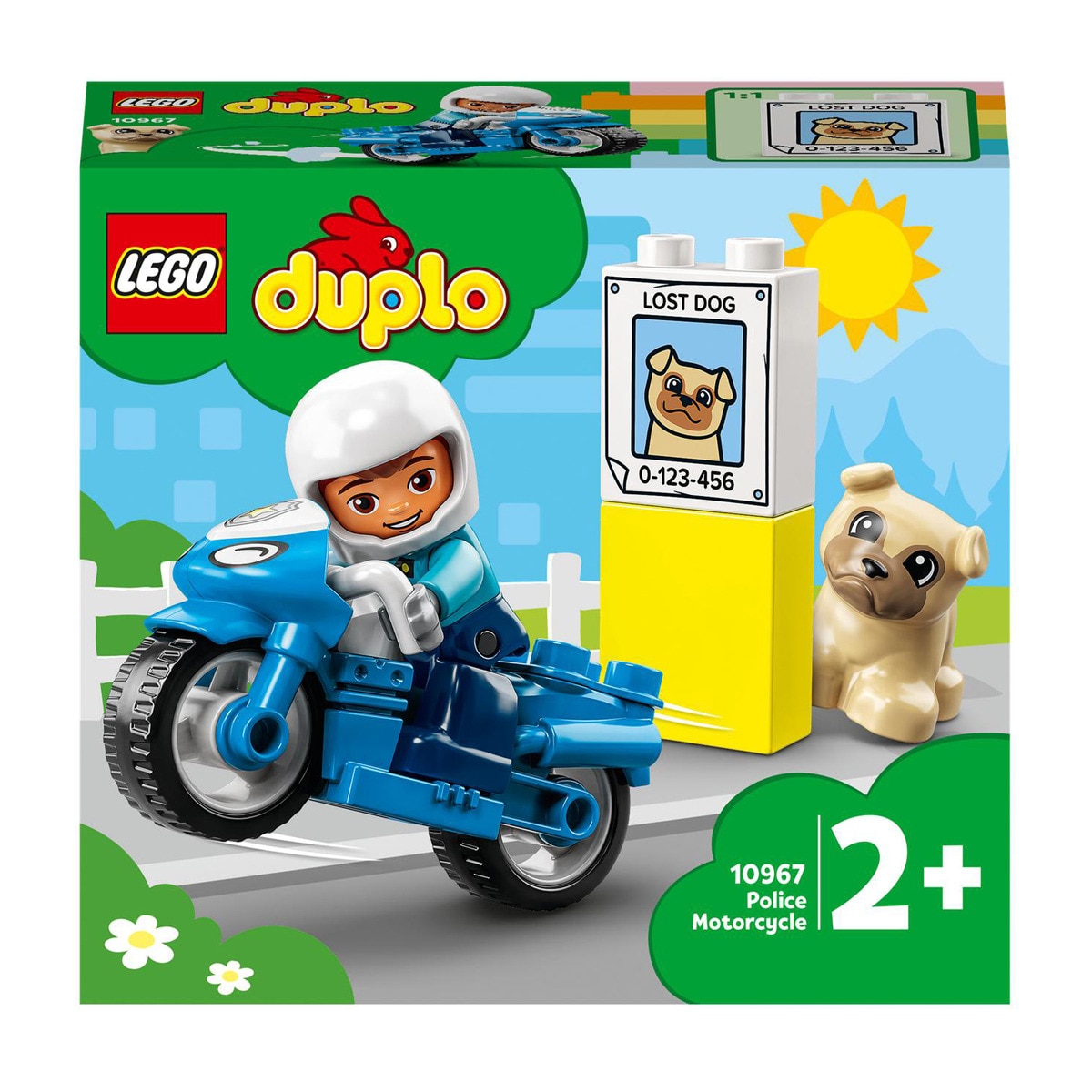 LEGO -  De Construcción Moto De Policía DUPLO