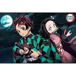 Maxi poster Demon Slayer Tanjiro & Nezuko 61x91.5cm