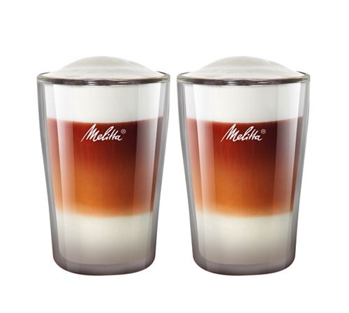 Set 2 vasos grandes de café Melitta 300 ml