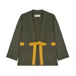 Chaqueta Kimono Algodón Verde - Talla S/M Nature et decouvertes