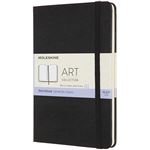 Cuaderno Moleskine para bocetos Negro Mediano