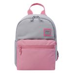 Mochila Totto Dragonary gris y rosa