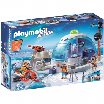 PLAYMOBIL Action - Cuartel Polar de Exploradores