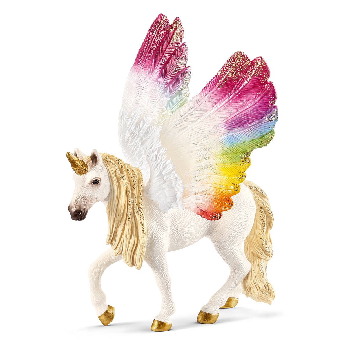 Schleich - Muñeco Unicornio arcoíris alado Schleich.