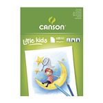 Bloc de dibujo encolado Canson Kids A3 30H 90g