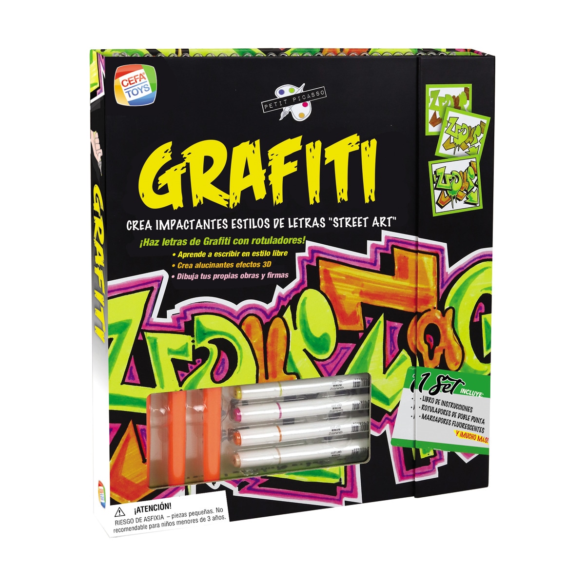 Cefa Toys - Diseñando Grafiti Petit Picasso