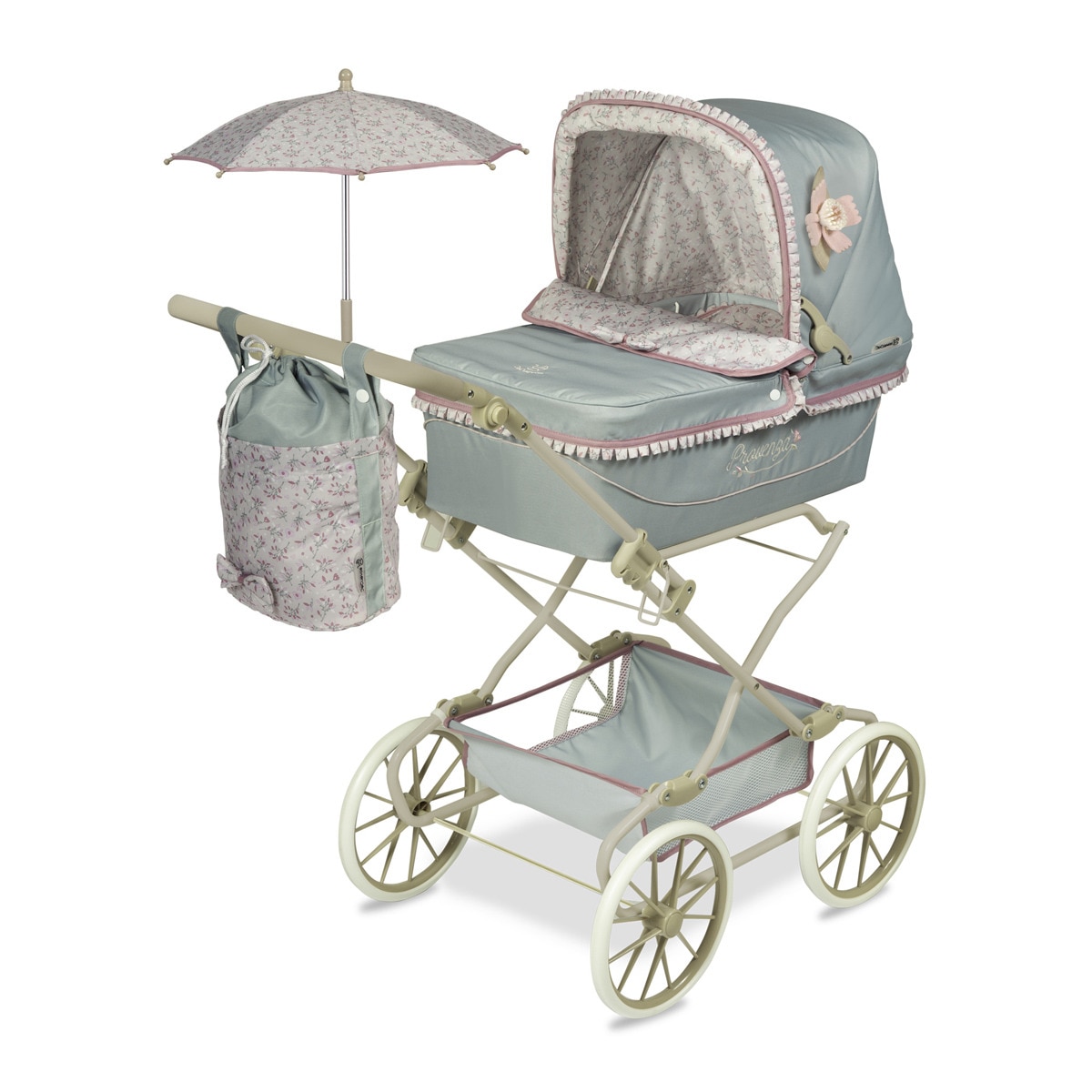 Decuevas Toys - Coche De Muñecas Reborn Plegable Provenza