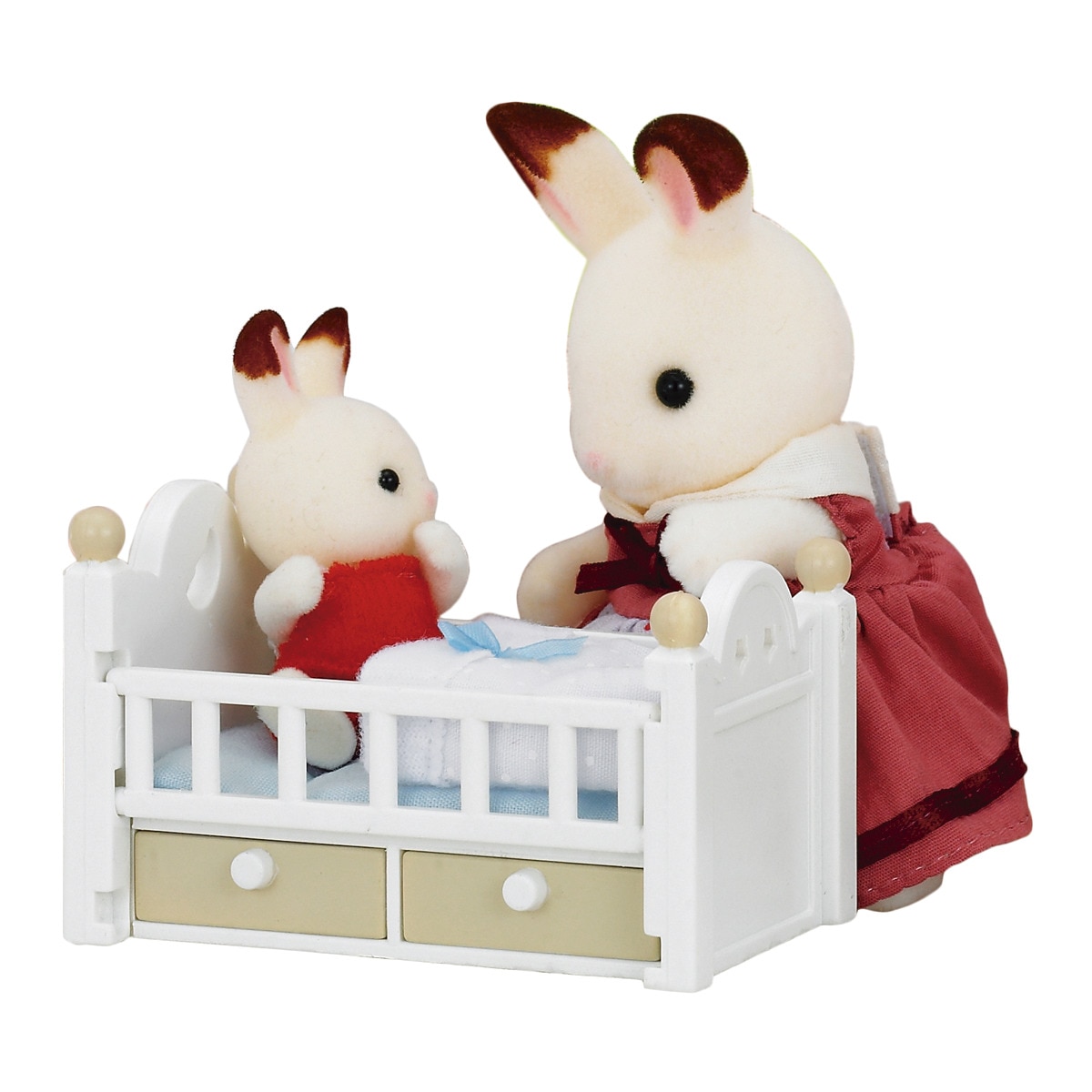 Sylvanian Families - Set Bebé Conejo Chocolate