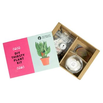 Tech Will Save Us Thirsty Plant Kit Sensor De Humedad Para El Riego De Plantas