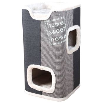 Torre Para Gatos Jorge Gris 78 Cm Trixie